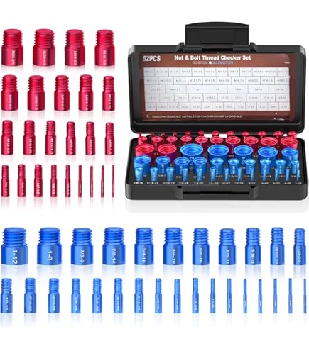 Gauge Di Filo Metrico E Spina E Anello Da M1.6 A M500 Classe - Foto 10