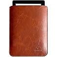 CM Tech Kindle Leather Case Lightweight Ultra-Thin Protective Kindle Paperwhite Sleeve Kindle Oasis Premium PU Leather Cover 6th to 12th Generation Kobo Cover (11th~12th Generation, Brown)