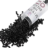 Miyuki Delica Seed Beads – Size 11/0 (1.6 mm), DB0010, Black, 7.2 g, Approx. 1440 Beads, Made in Japan