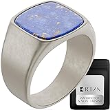 RTZN® Lapis Lazuli Ring for Men — Premium Silver