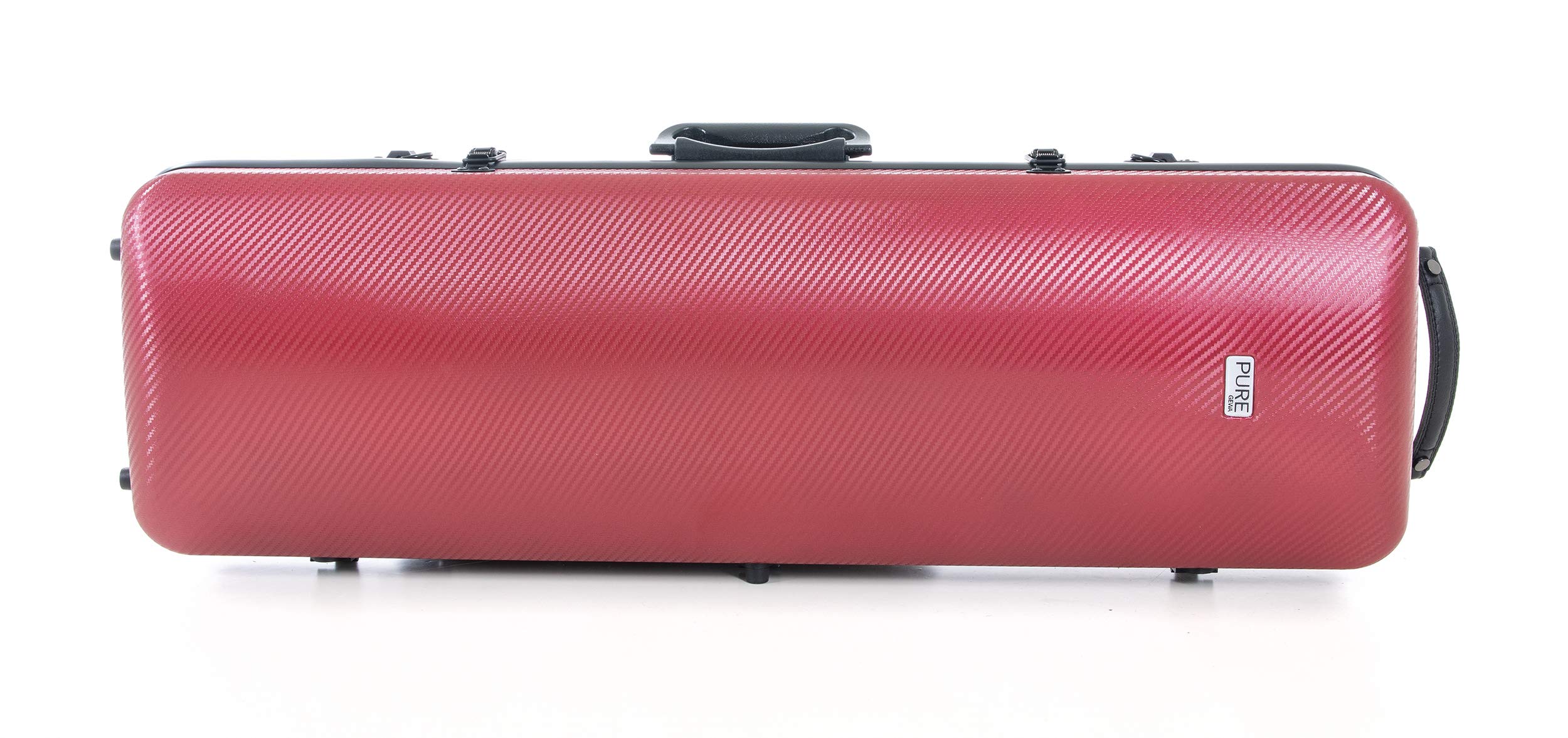 PURE GEWA Violinkoffer Polycarbonat 2.4 für Größe 4/4 rot