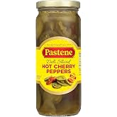 Pastene Deli Sliced Hot Cherry Peppers, 16 Ounce