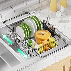 Simple Trending Expandable Dish Drying Rack in
