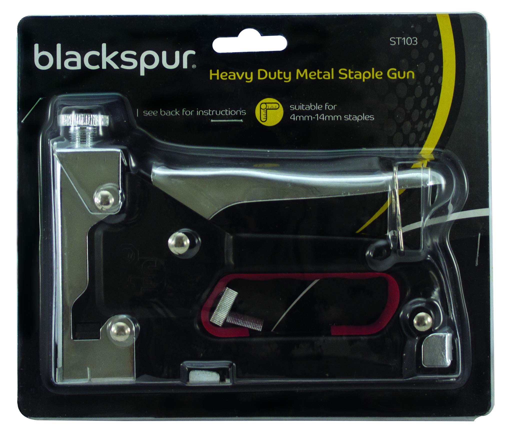 Blackspur BB-ST103 Heavy Duty Metal Staple Gun