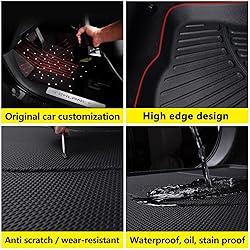 LJWAITO Floor Liners & Cargo Liners & Backrest Mat