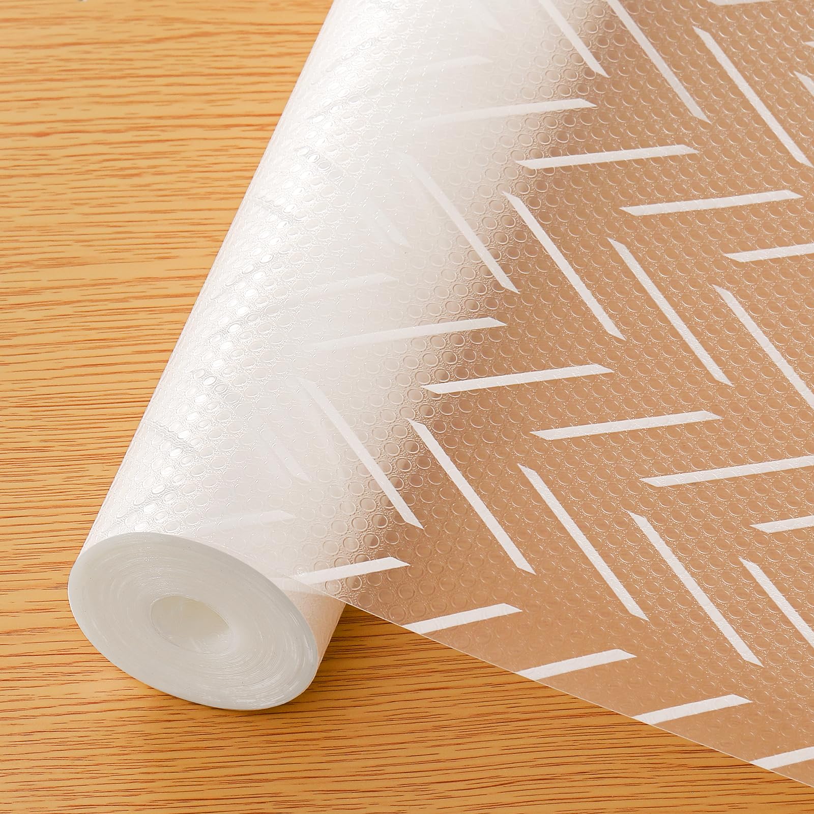Photo 1 of Cooyes Shelf and Drawer Liner for Kitchen Cabinets – Non-Adhesive, Waterproof, Non-Slip Cabinet Liners for Scratch Protection, Desk, Refrigerator, Shelves, Drawers with Modern Pattern