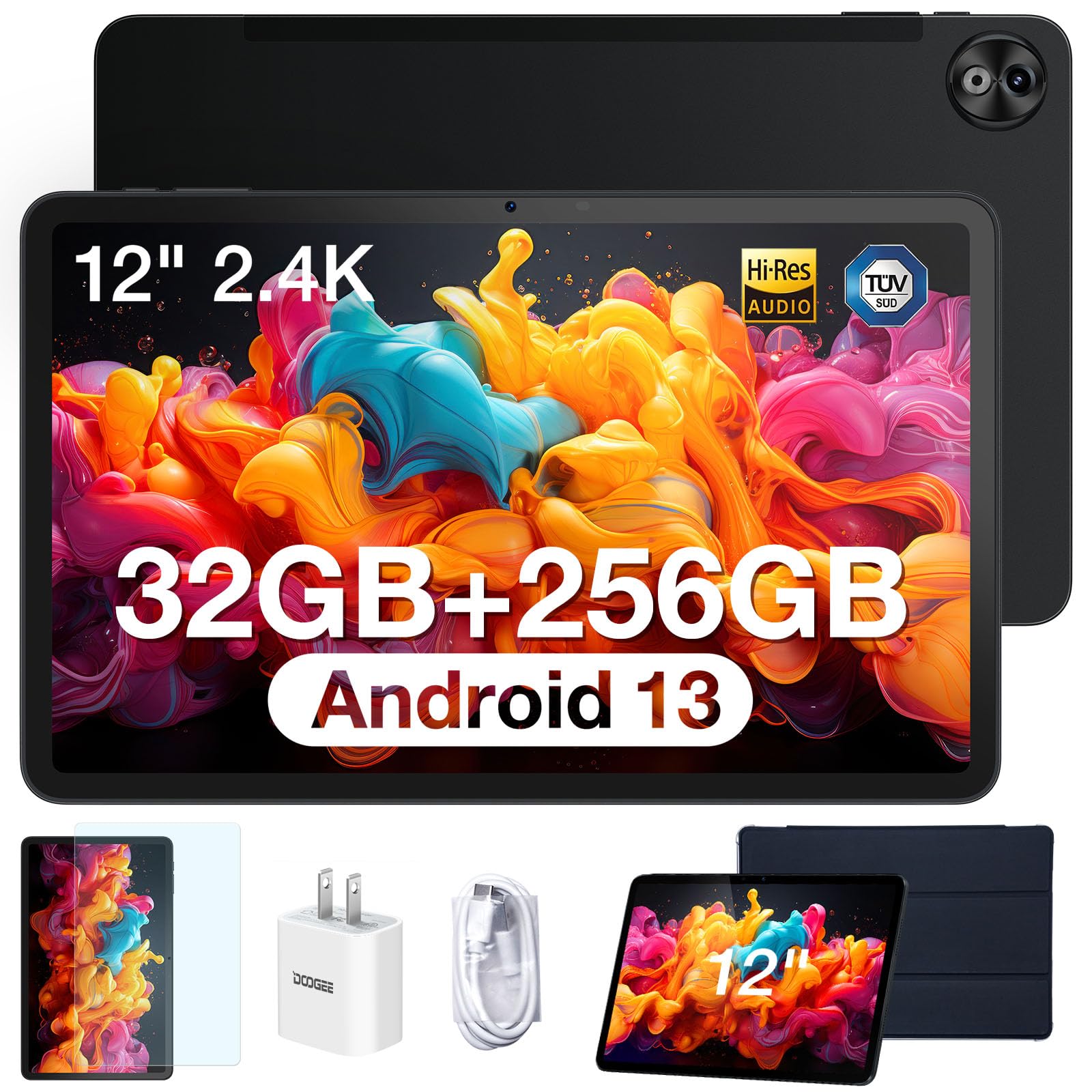 DOOGEE T20 Ultra 12 Inch Tablet, 32GB+256GB/2TB ROM