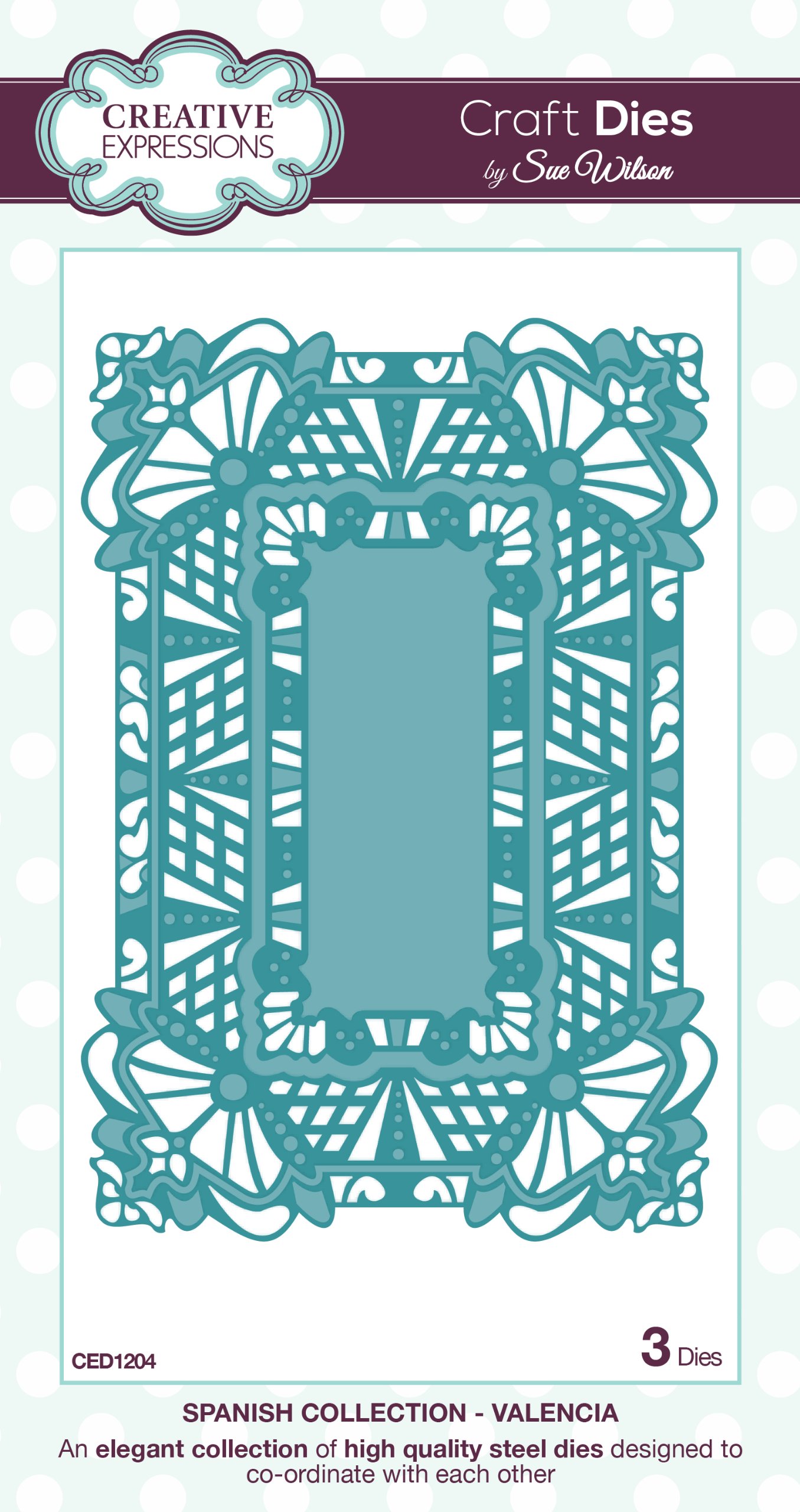 Sue Wilson - Spanish Collection - Valencia Die