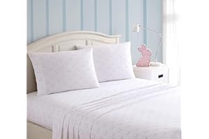 Kute Kids Super Soft Sheet Set - Includes Pillowcase(s); Available in Twin, Full & Queen Size (Full, Happy Bunny)