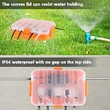 Restmo Large Outdoor Electrical Box with Transparent Lid IP54 Weatherproof view 4