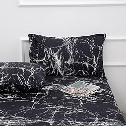 Bed Sheet Set 4 Pieces -Queen Size-Soft Durable