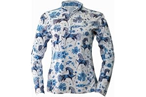 Anni Lyn Sportswear Women's Ventilated Long Sleeve Sun Shirt