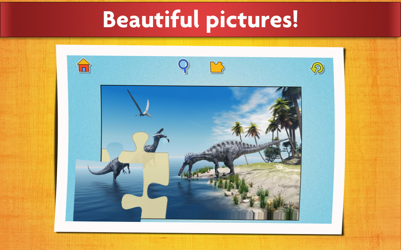 Dinosaur Jigsaw Puzzles for Kids Full version (Freetime Edition