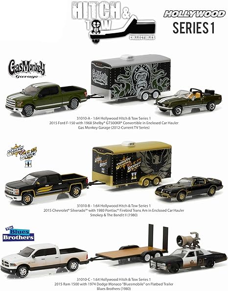 greenlight collectibles hitch and tow