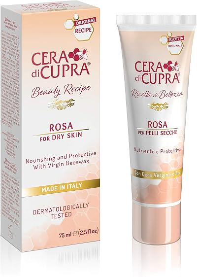 Cera di Cupra Rosa Cream 75ml Dry Skin Nourishing Protection Beeswax Glycerin