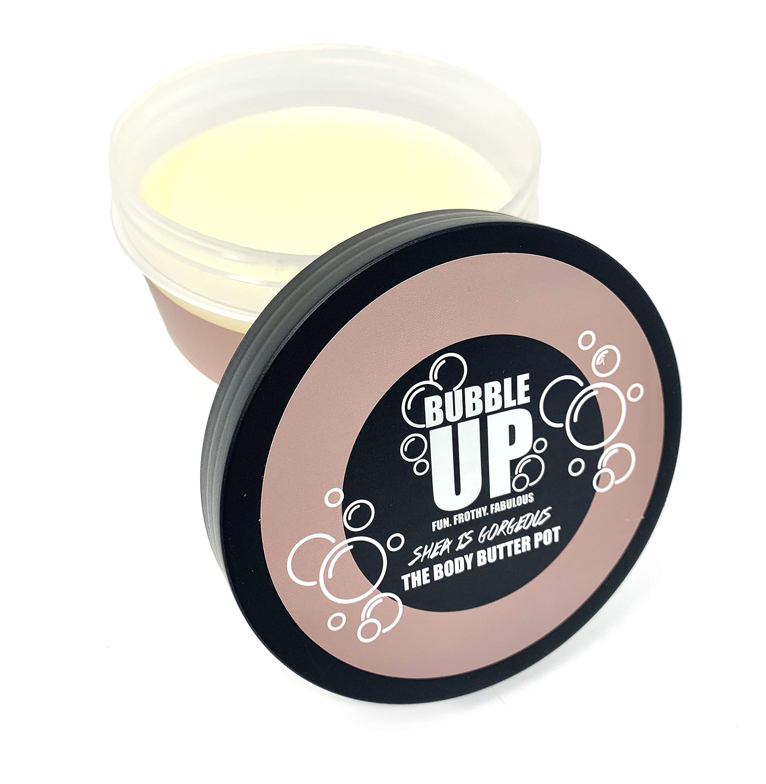 Bubble Up Body Butter Moisturising Cream for All Skin Types - Highly Moisturising Shea Butter - Vegan Friendly & Cruelty Free - SHEA IS GORGEOUS