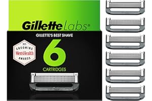 GilletteLabs Razor Blade Refills, 6 count
