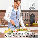 Deiss Pro Heavy Duty Pizza Cutter Wheel Slicer Stainless Steel 4 view 2