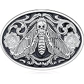 Bolatilt Turquoise Belt Buckle for Men Western Texas Longhorn Bull Rodeo Belt Buckle American Cowboy Chic Gift