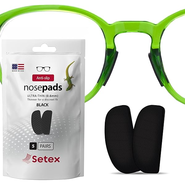Amazon.com: Setex Gecko Grip Nano 0.6mm Anti Slip Eyeglass Nose
