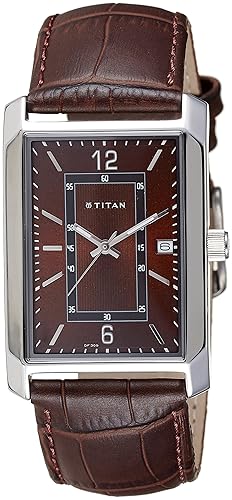 Analog Brown Dial Mens Watch-NK1697SL02