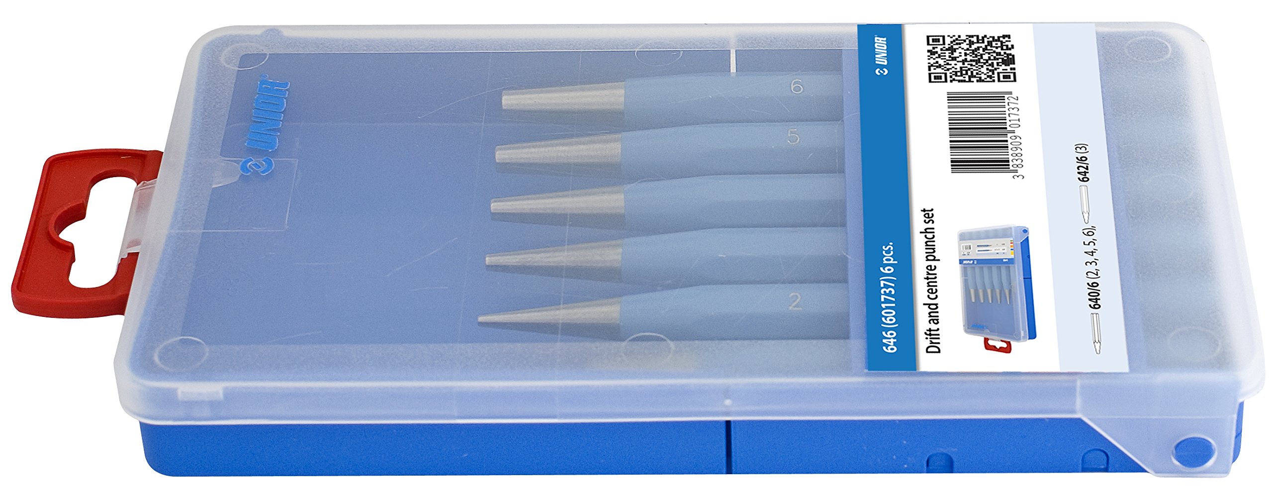 Unior URT748 Punch Set - Blue
