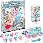 Fashion Angels Charm Changers Axolotl League Jewelry Design Kit, Includes Adorable Axolotl Charms & Over 700 Beads, Custom Jewelry Craft Activity for Kids