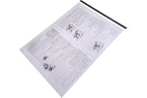 OKLILI 1pc X 0697C001 0697C001AA Carrier Sheet Sheets Compatible with Canon A4 Scanner Scan A3 B4 Odd-Sized Flimsy Wrinkled F