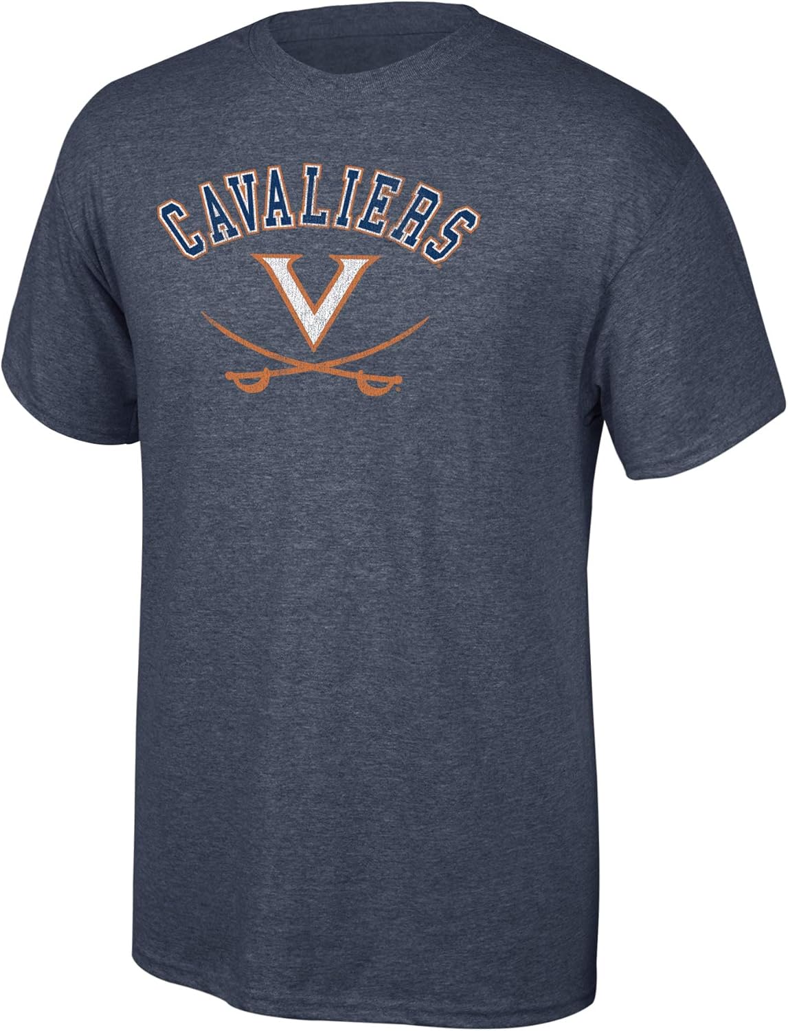 Elite Fan Shop NCAA T Shirt Charcoal Vintage : Clothing