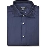 Banana Republic Mens 708962 Slim Fit Dobby Twill Cotton Button Down Dress Shirt,