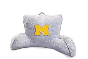 Pegasus Sports NCAA Faux Fur Logo Backrest