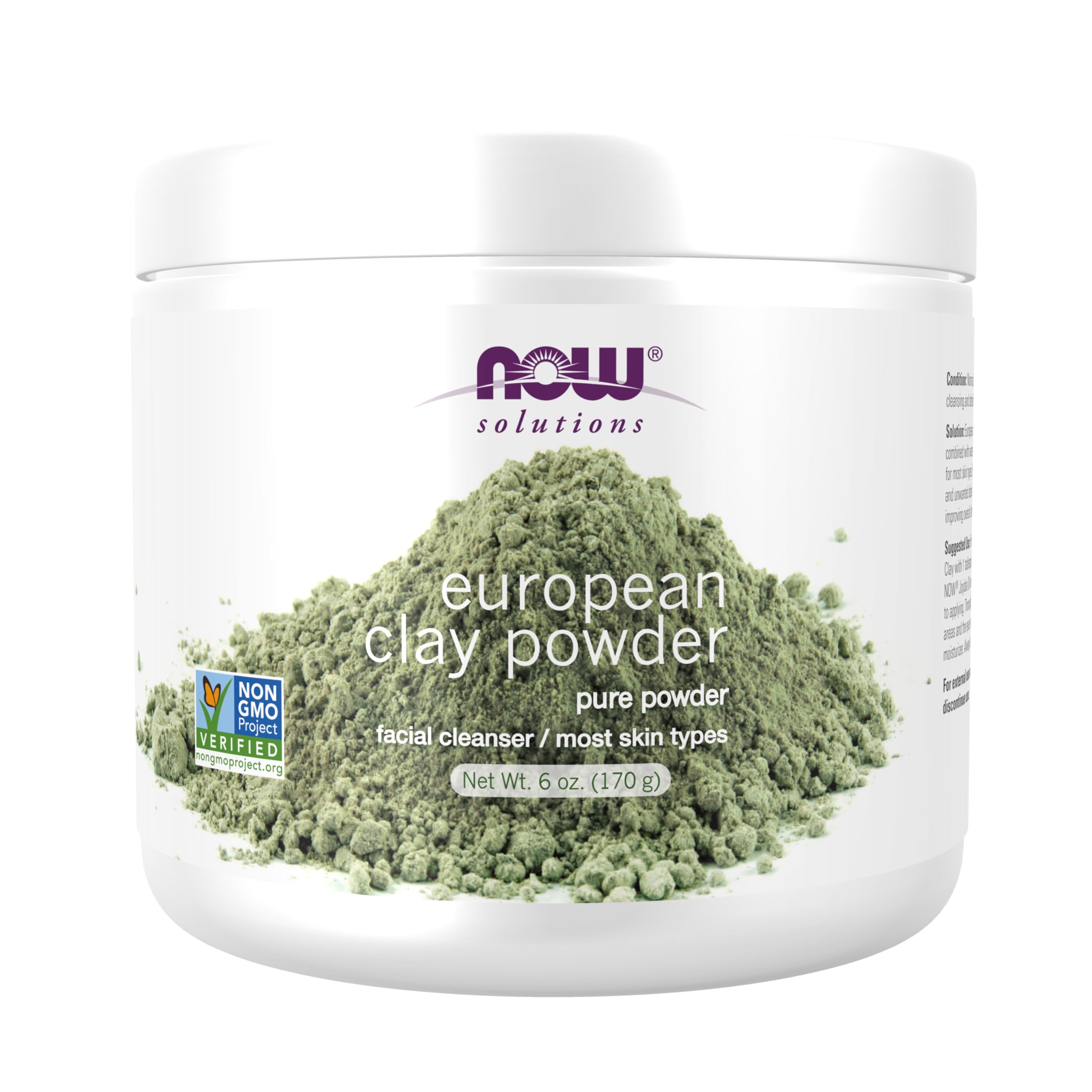 Now Foods European Clay Powder - 170g