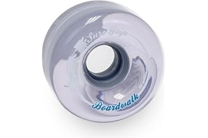 Sure-Grip Boardwalk Outdoor Roller Skates Wheels | Made with Urethane & 65mm Diameter | Suitable for Complete Wheels Replacement Made in USA (Set of 8 Wheels)