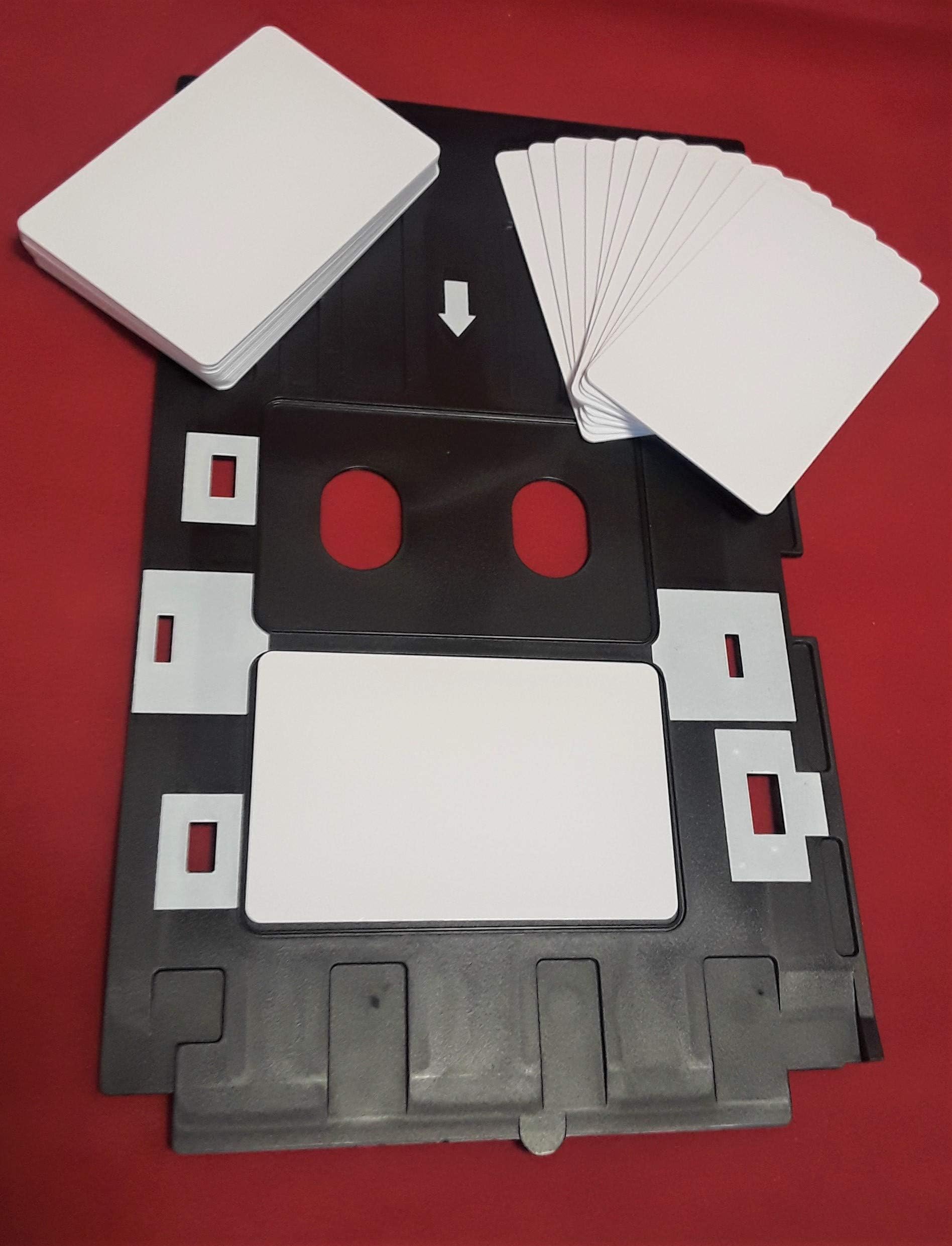 Inkjet PVC ID Card Starter Kit Compatible T50 T60 Artisan 50 P50 L800 L801 L805 L810 L850 Tx720 Px660 Rx590 Rx680 R330 R270 R280 R285 R290 R380 R390 50 PVC
