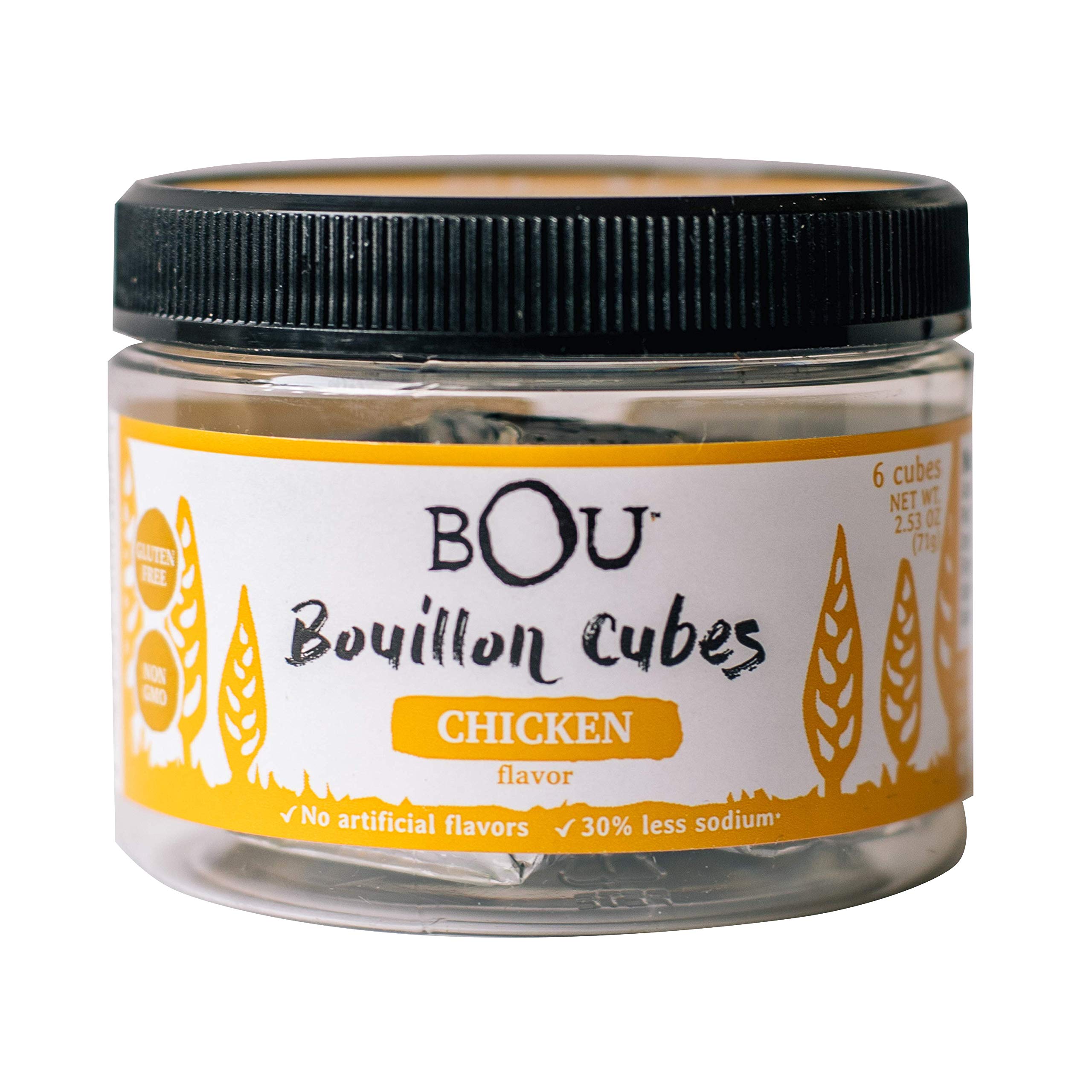 BOU, Bouillon Cube, Vegtbl, 6Ct, Pack of 6, Size 2.53 OZ