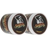 Suavecito Pomade Original All Day Hold for Hairstyles for Men, Medium Shine Water Based Wax Like Flake Free Gel, Easy To Wash Out, 4 Oz, Pack of 2