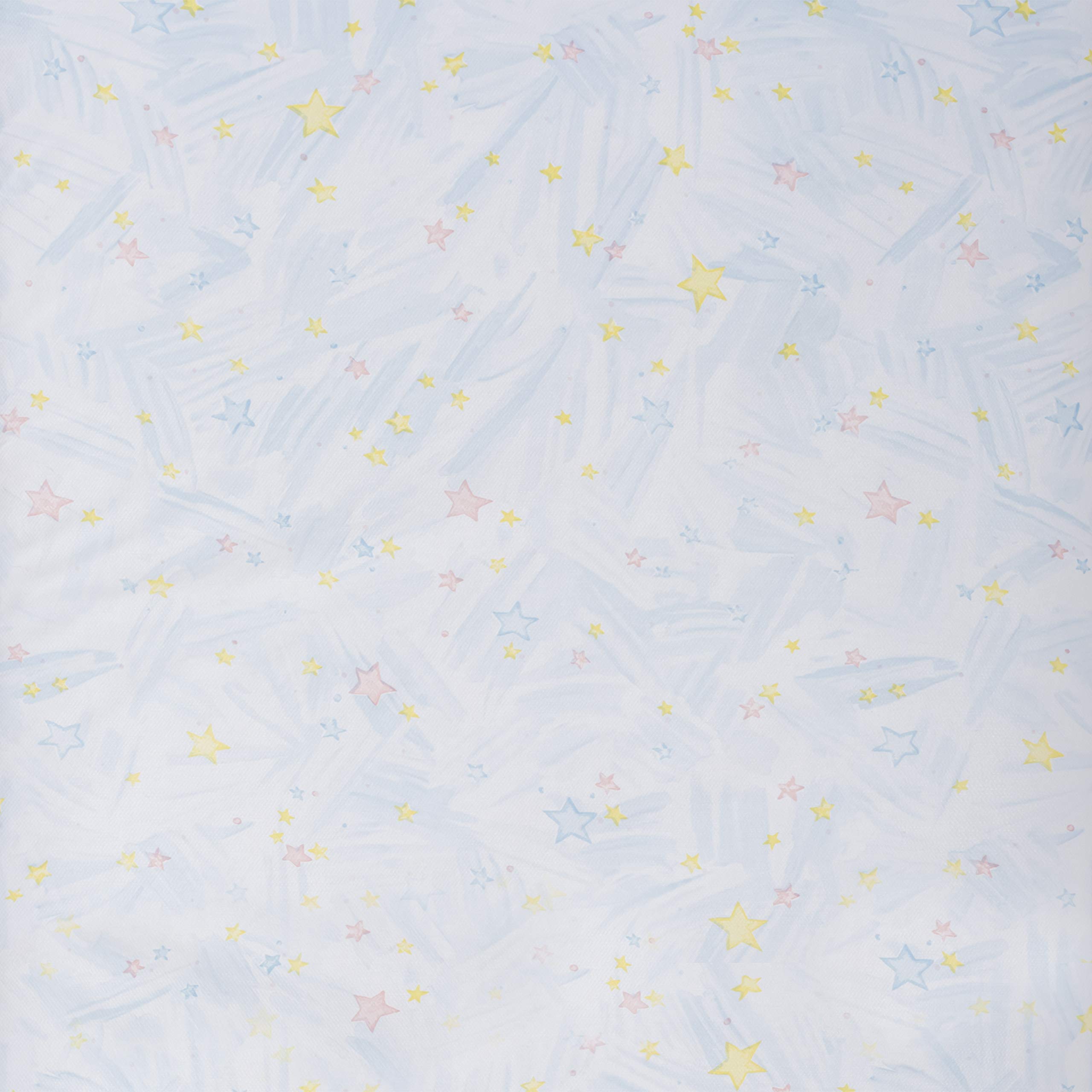 Dream On Me Crib and Toddler, 180 Coil Mattress, Star Bright