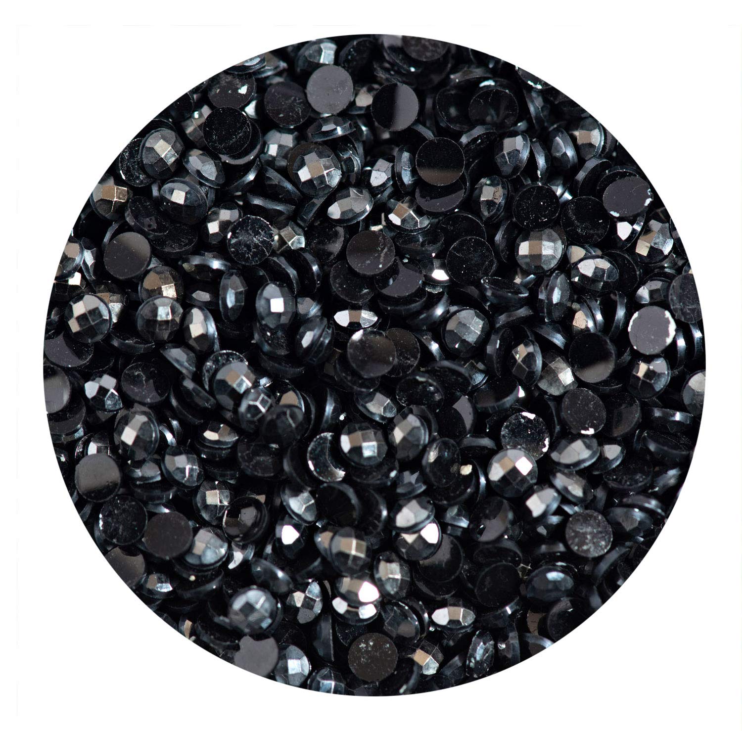 Pracht Creatives Hobby DDH-7004 Diamond Dotz Freestyle Stones in Metallic Pewter, 12 g, Each 2.8 mm, Sparkling Diamonds for Creating Creative Diamond Dotz Designs