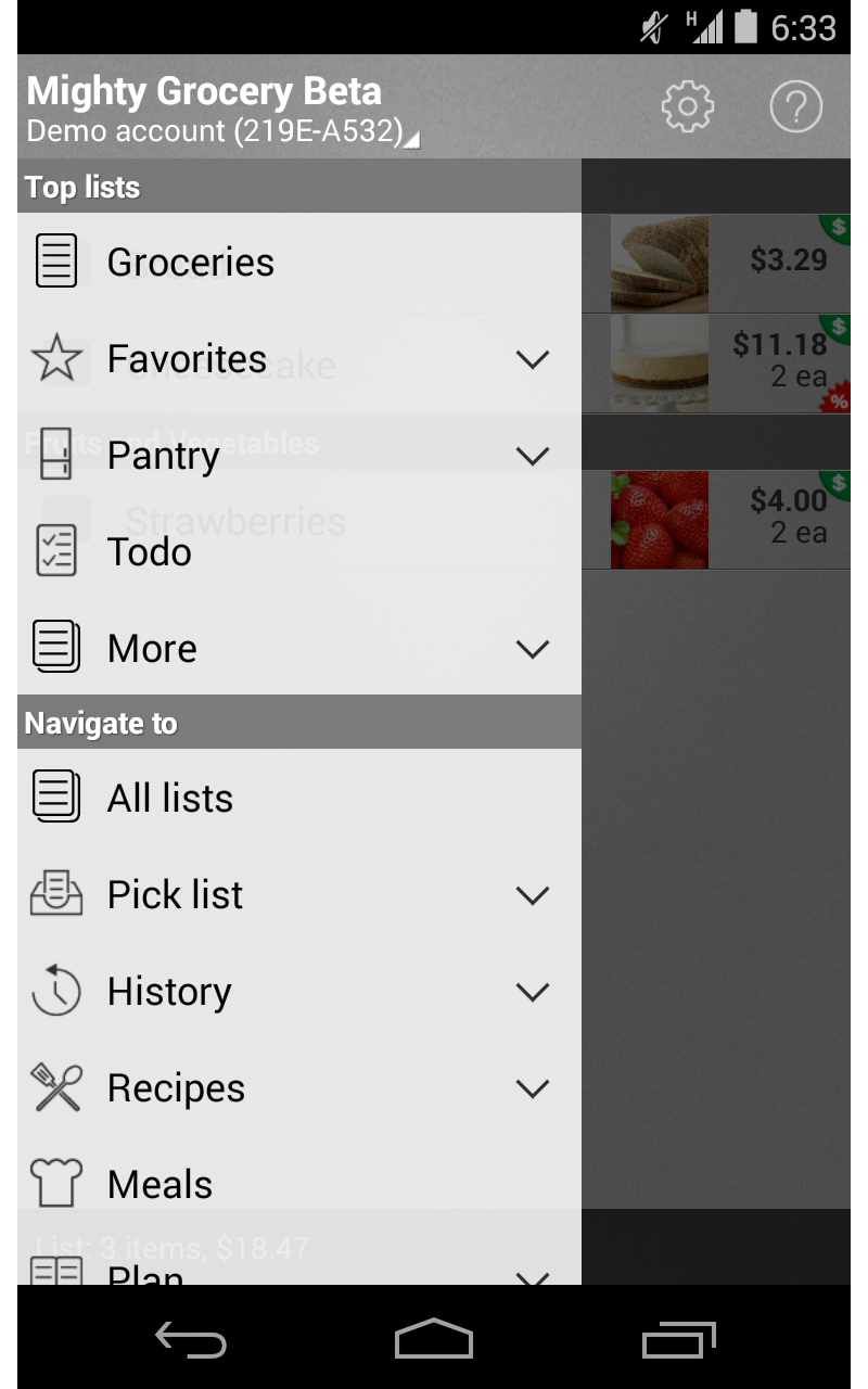 Mighty Grocery Shopping List - Thumbnail 5