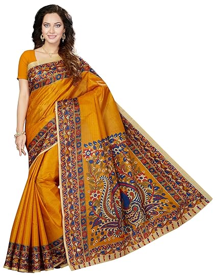 Art Silk Saree with Blouse Piece