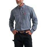 Wrangler Men's Long Sleeve Lightweight Vented Work Shirt