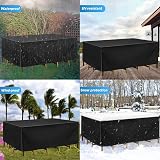 RICHIE Garden Furniture Cover 420D Waterproof 200x160x71cm Rectangular view 7