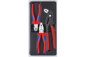 KNIPEX Tools - 3 Piece Combination, Diagonal, Cobra Set (002009V01)