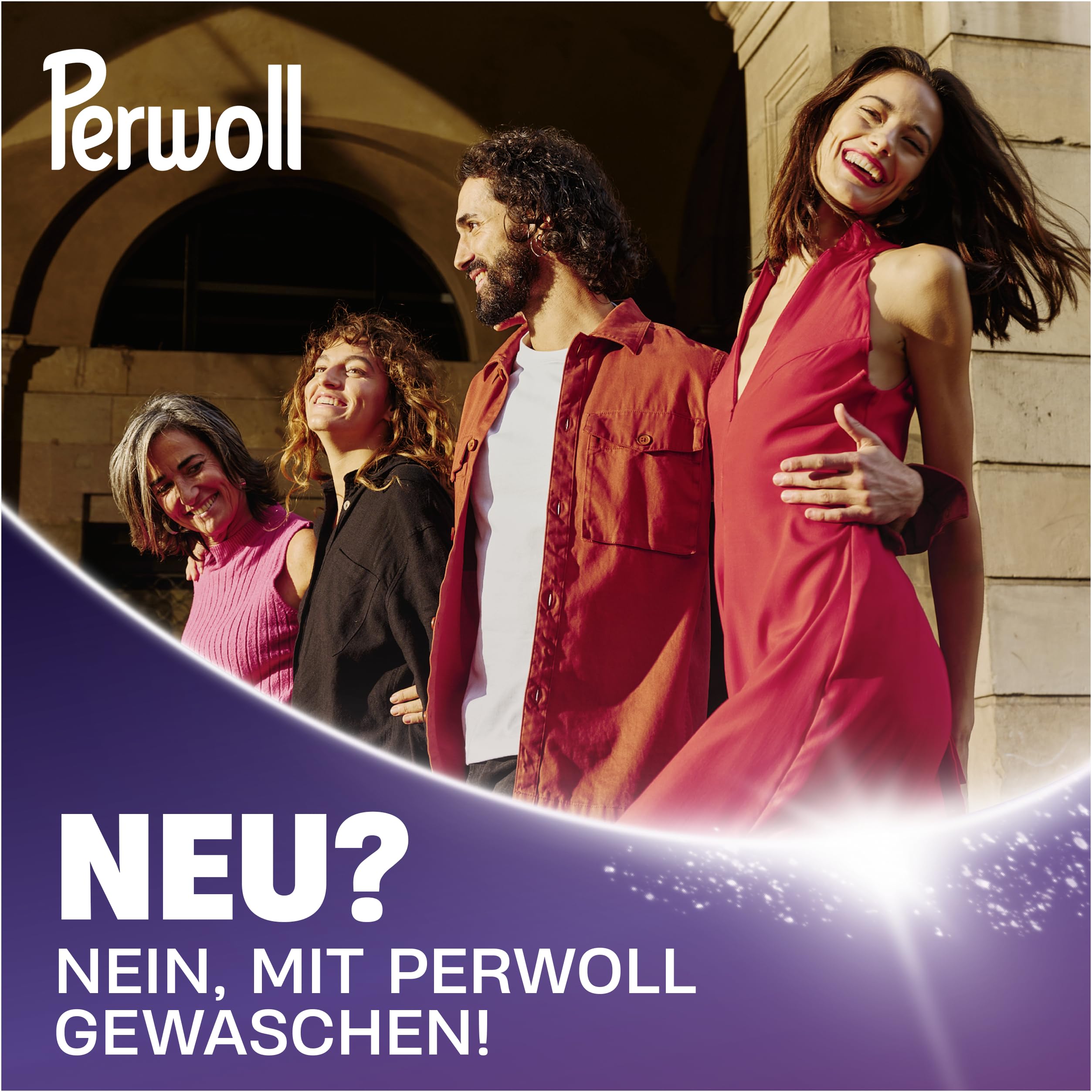 Perwoll Renew Color Waschmittel (52 Waschladungen), Feinwaschmittel reinigt sanft und erneuert Farben und Fasern, für alle farbigen Textilien, Color Waschmittel mit Dreifach-Renew-Technologie 4