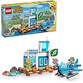 LEGO Animal Crossing Fly with Dodo Airlines Airport Playset, Kids’ Airplane Toy and Pilot Minifigure Inspired by The Video Ga