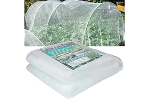 YELINTIAN Garden Insect Netting, Reusable Floating Row Cover, Plant Covers Freeze Protection, Ultra Fine Mesh Garden Covers f