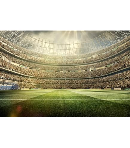 Fondo De Fotografía De Campo De Fútbol Para Niños, Fondo De