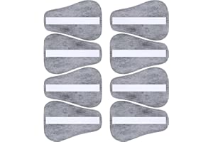 Jutom 8 Pcs Charcoal Underwear Flatulence Pads Deodorizer Women Men High Absorption Charcoal Pad Flatulence Filtering Absorb Odor Unpleasant Smells for Adults Home Car Pet Bathroom Basement(Gray)