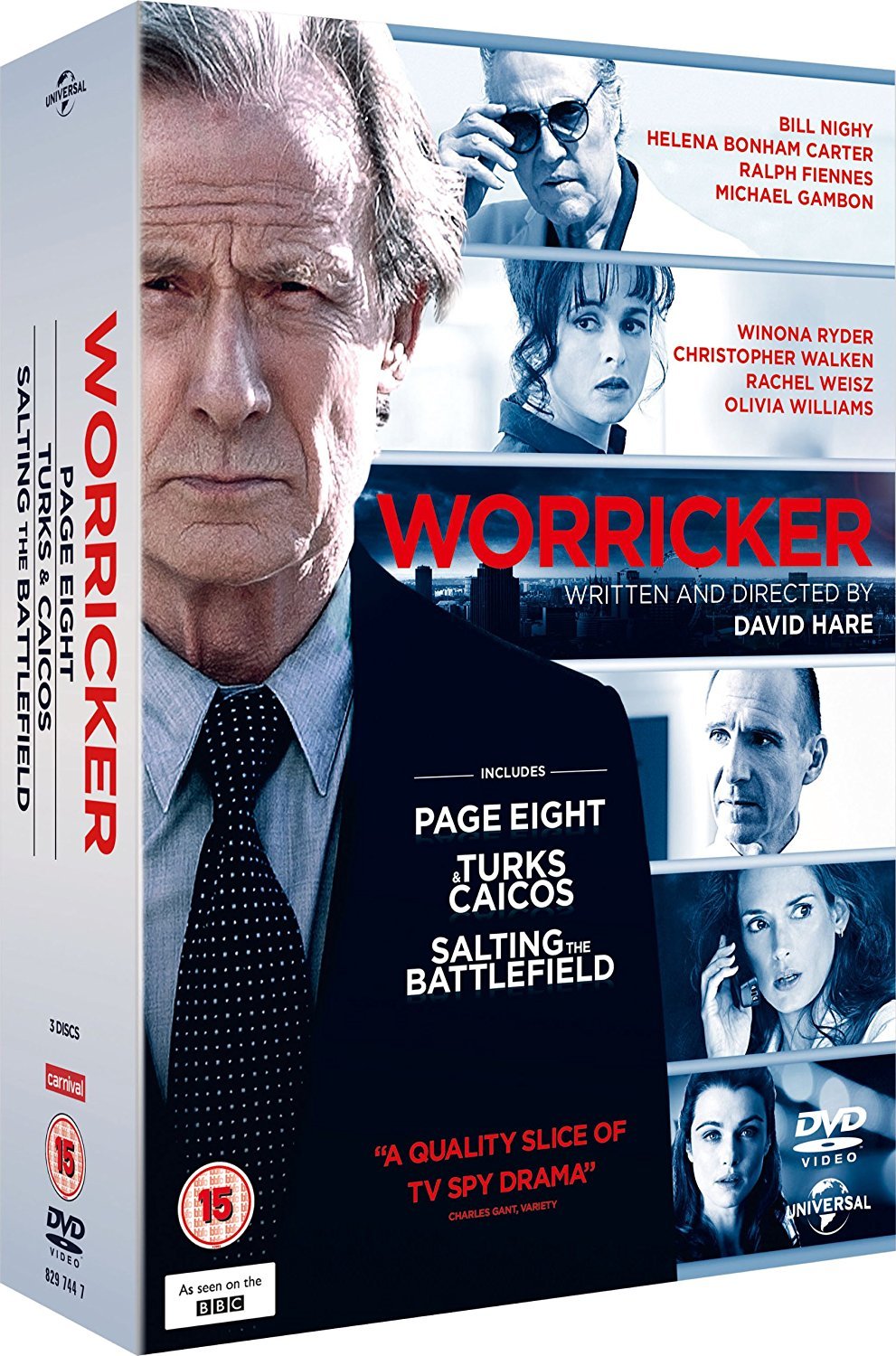 Worricker Trilogy DVD - 3 Disc's
