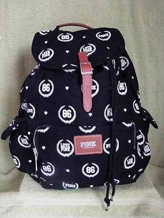 Amazon Com Victoria S Secret Pink Monogram Crest Print School